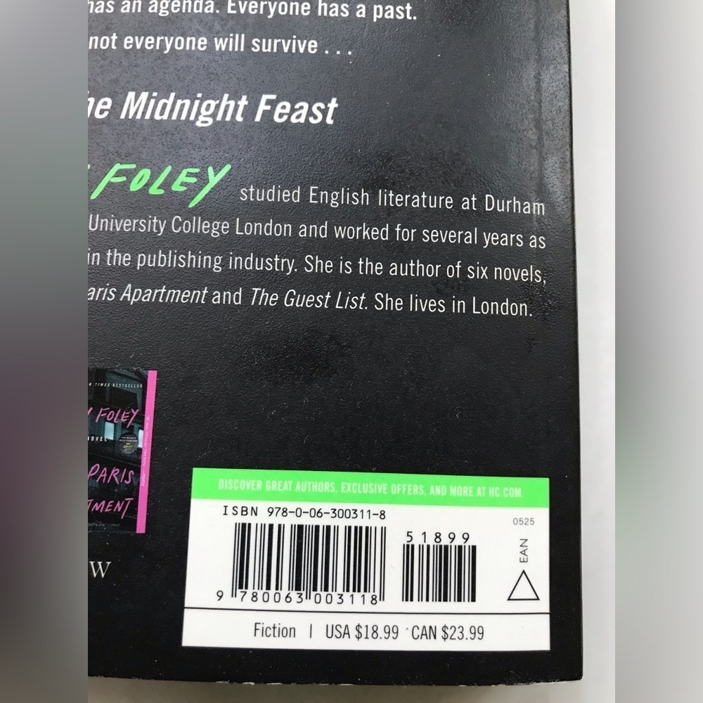 'The Midnight Feast' a Thriller by Lucy Foley - Picture 4 of 4